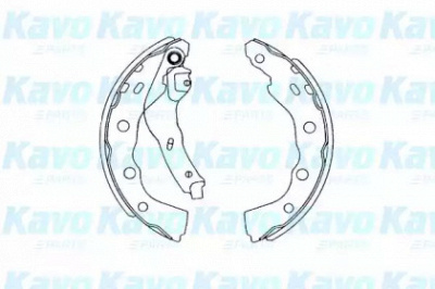 KAVO PARTS kbs6415 -  Комплект тормозных колодок